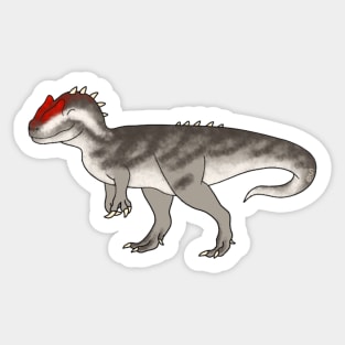 Cute Allosaurus Sticker